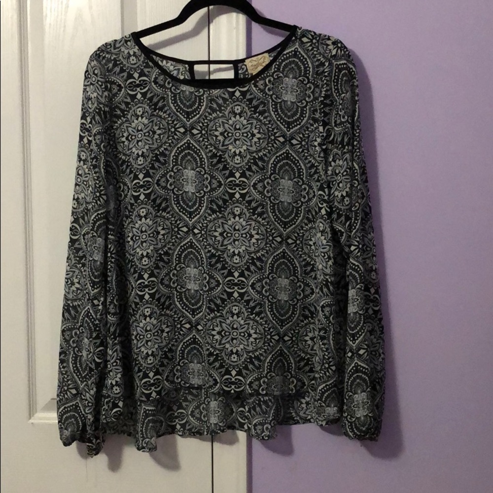 Eyelash Couture Blouse